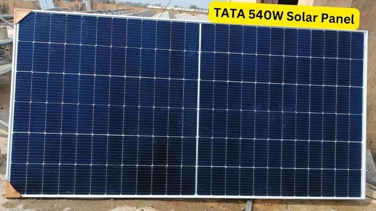 Tata Solar Panel 540 Watt details